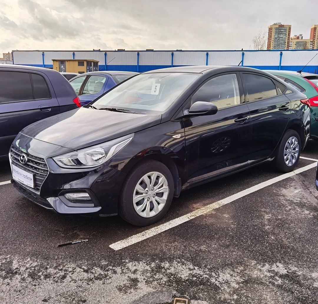 Осмотр Hyundai Solaris 2019 г.в. 69.000 км.